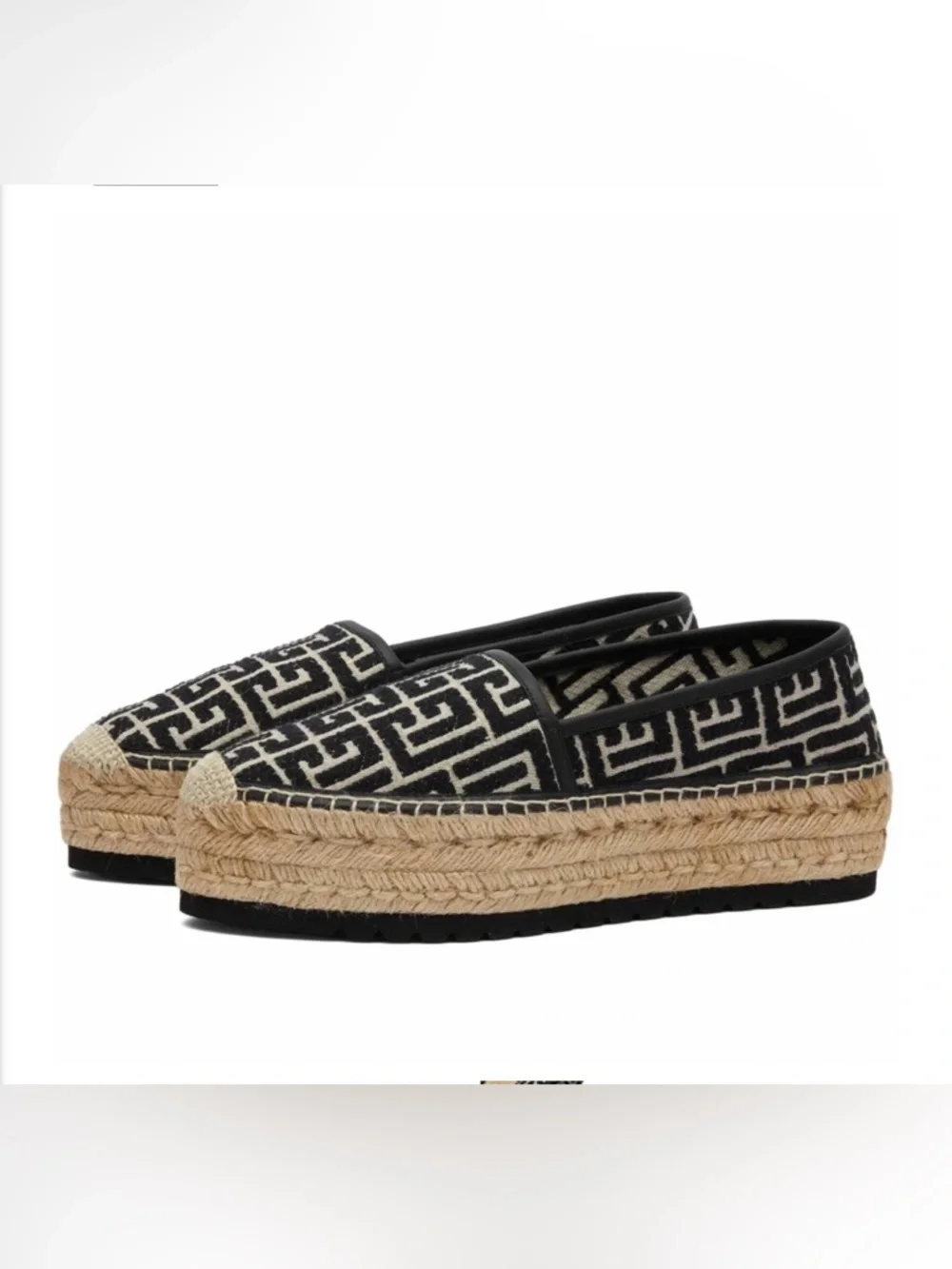 NIB BALMAIN Alex Espadrilles 38 FULL INCLUSION